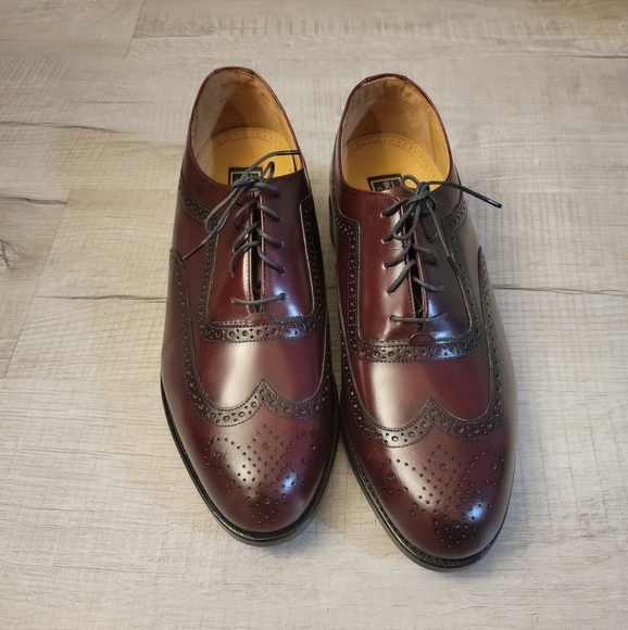 Bostonian Dark Burgundy Oxford Shoes
